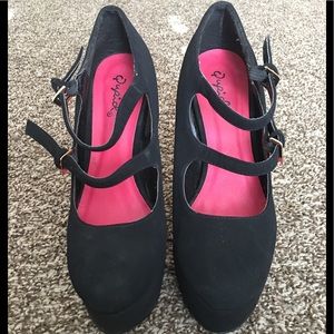 Black Qupid Heels